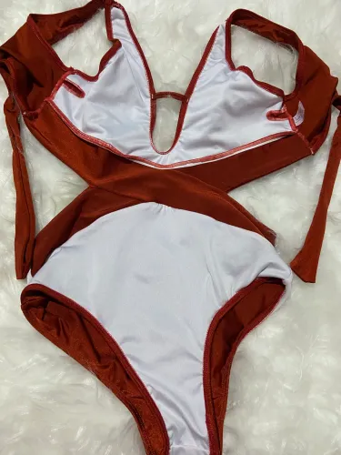 Maio praia show vermelho m