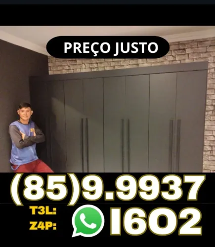 Montador de móveis com montagem segura de guarda-roupas, armários, closet e cômodas
