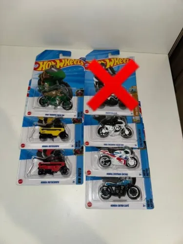 HotWheels - Lote Motos