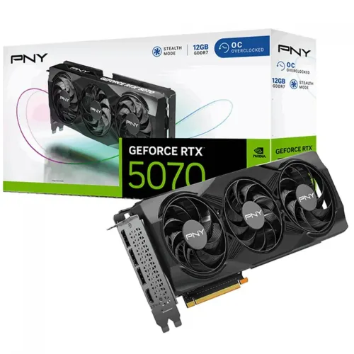 RTX 5070 triple fan PNY