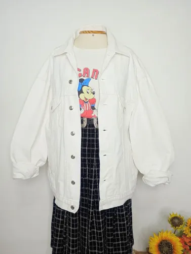 Jaqueta Jeans Vintage CGC Tamanho GG