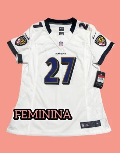CAMISA NFL RAVENS LIMITED FEMININA