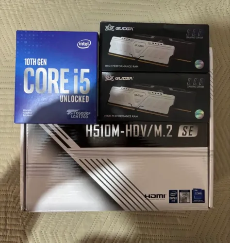 KIT H510M+i5 10600KF+2x8GB 3200MHz