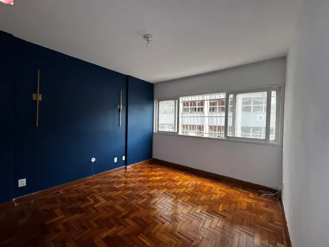 Apartamento de 3 quartos, 100 m², com piso de taco no Centro de Vitória