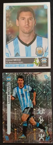 Figurinhas Messi Copa América 2015