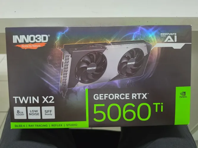 Placa de vídeo RTX5060TI 8gb nova sem uso