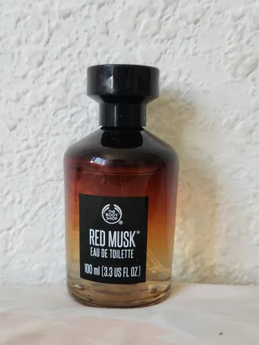 Frasco de Vidro de Perfume Red Musk - The Body Shop