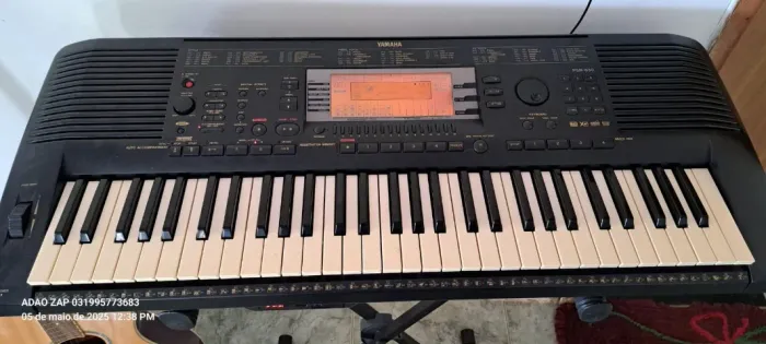 teclados yamaha psr 630 com emulador pendrives