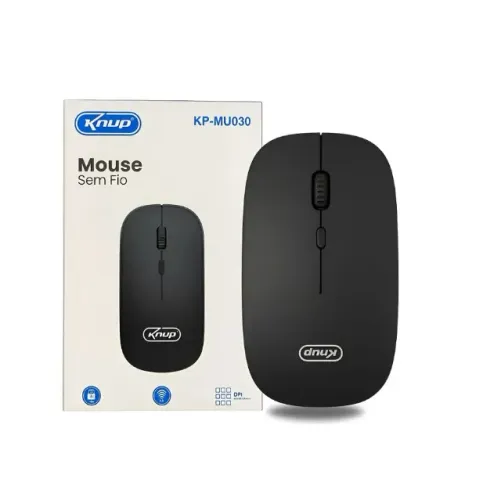 Mouse Sem Fio Ergonômico Knup