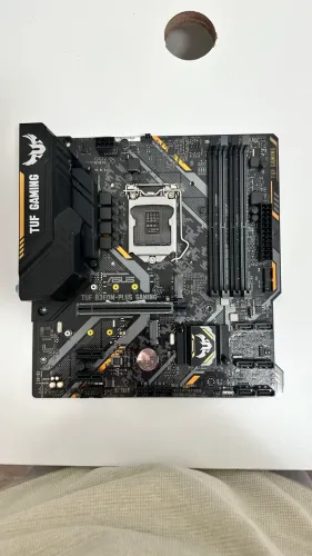 placa-mãe asus tuf b360m-plus gaming lga1151 ddr4 | intel 8ª/9ª geração