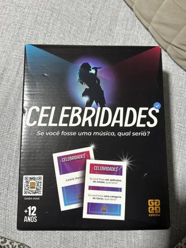Jogo tabuleiro celebridades novo