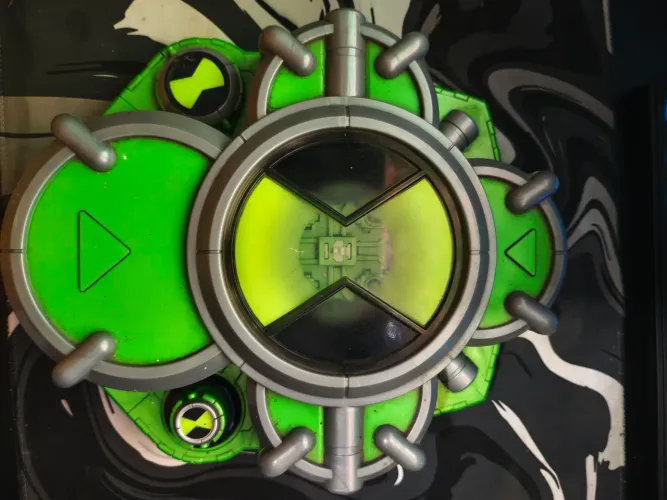 Omnitrix Ben 10 Completo + 4 Aliens + Cartas + Chave