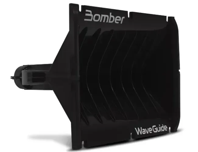 Guia de Ondas- Corneta Bomber Preta - 1"