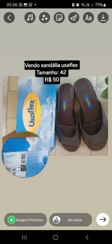 Vendo sandália usaflex