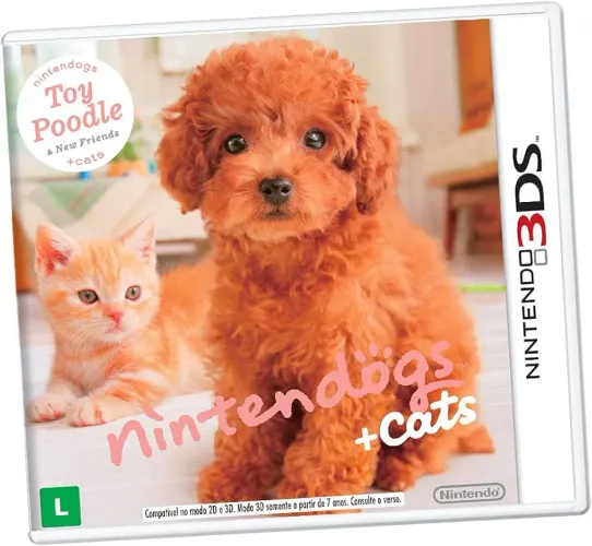 jogo nintendogs + cats para 3ds