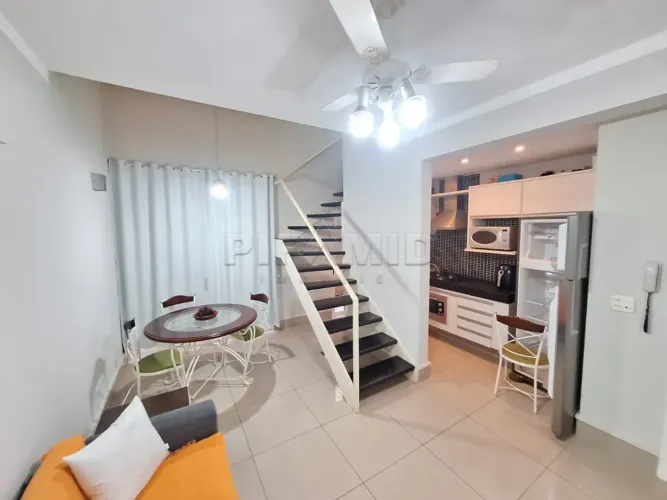 Apartamento padrão mobiliado, bairro Nova Aliança, Zona Sul em Ribeirão Preto/SP.