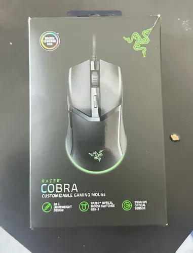 Mouse Gamer Razer Cobra - Ultraleve e RGB Chroma