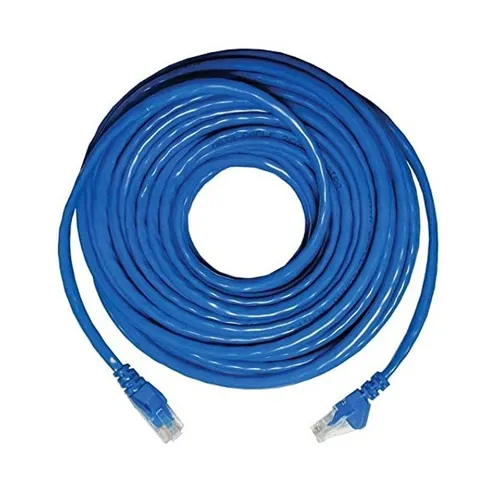 Cabo de Rede 20 Metros Com Rj45 Azul Cat 5  Cabo Rede Categoria 5