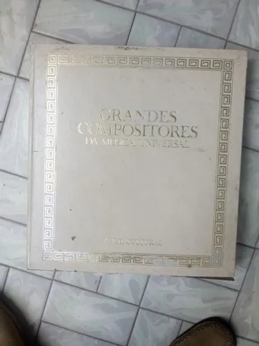 Vinil 12 unidades Compositores Clássicos Abril Cultural - Jabaquara