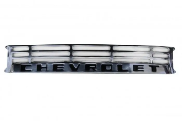 Moldura Friso Chapa Grelha Chevrolet do Centro da Grade C-14 C-15 64 à 66 Nova