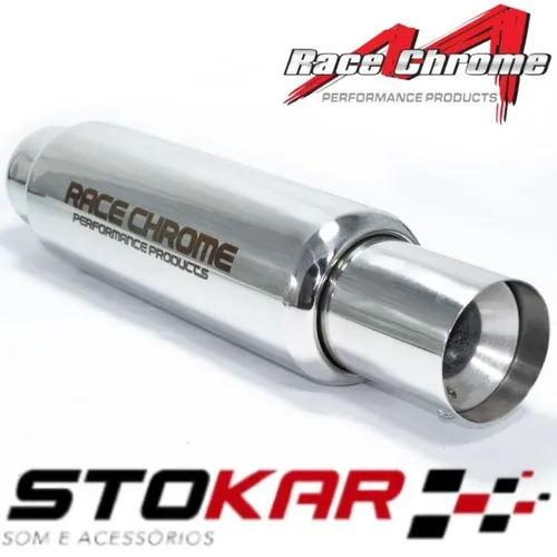 Abafador Inox ponteira Sida Reta 4 Entrada 2