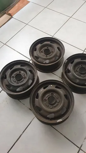 Fiesta jogo rodas aro 13 usadas originais excelente 