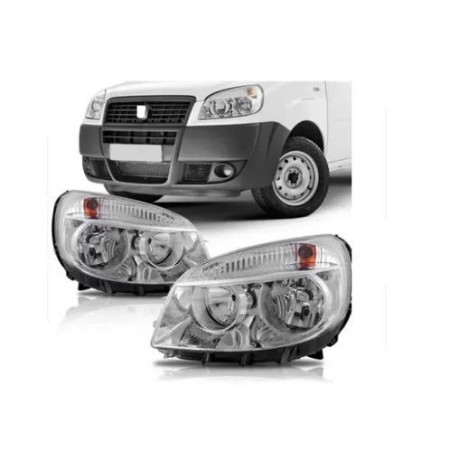 Farol Doblo Cromado Ano:2010 até 2021