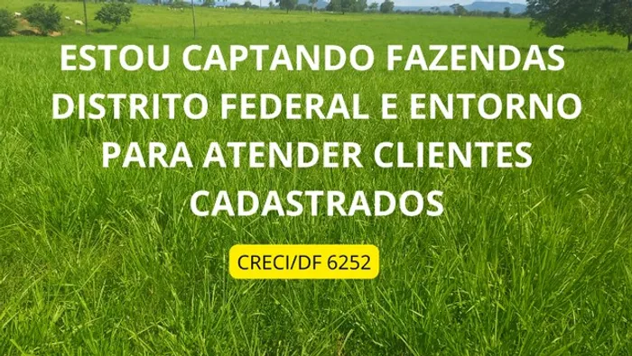 Fazendas No Distrito Federal e Entorno