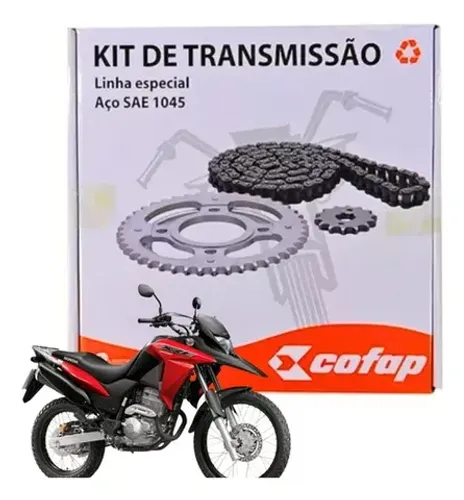 Kit Relação Honda Xre 300 Xre300 2019 2020 Original Cofap