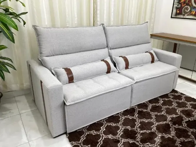 Sofá Retrátil e Reclinável Blend N699