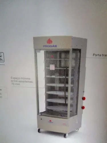 Forno multiuso capacidade 60 quilos de carne peça inteira 38 frango 
