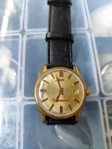Relógio Mido Automático Dourado suíço 