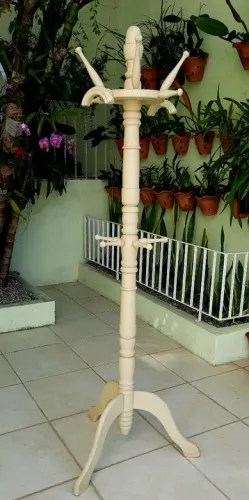 Cabideiro Chapeleiro Mancebo Marfim