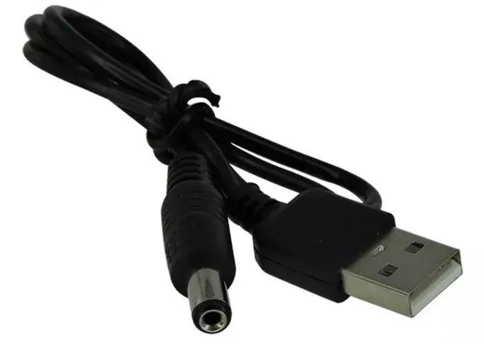 Cabo Usb 2.0 Macho X Dc Plug Conector 5v 3.5mm Arduino Automação COD-CP740  