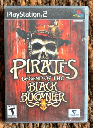 PIRATES LEGEND OF THE BLACK BUCCANEER ORIGINAL PLAYSTATION 2 PS2 COM MANUAL ACEITA OLX PAY