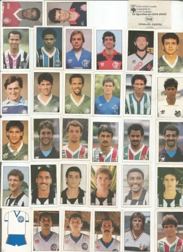 figurinhas copa uniao 1988 - apartir de 8.00 cada - verificar fotos