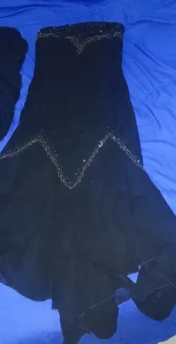Vestido tomara que caia longo para festas muito bem conservado TM38 P