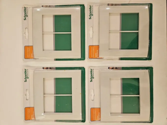 Acabamento duplo modular Schneider Prime Módena