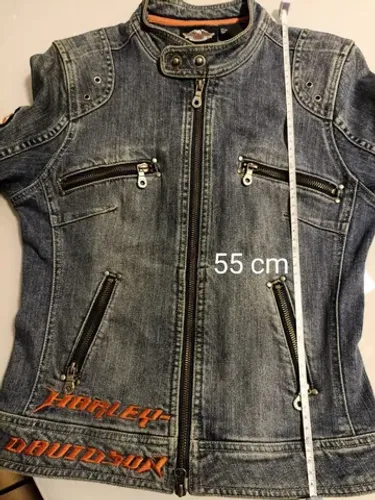 Jaqueta Jeans Original Harley Davidson Tamanho P