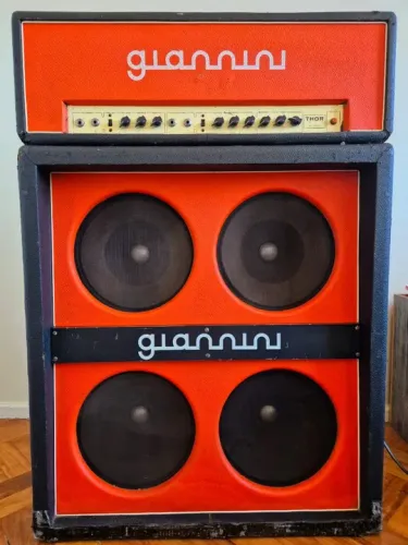 Amplificador Thor Guitarra Giannini + Gabinete 4x12 