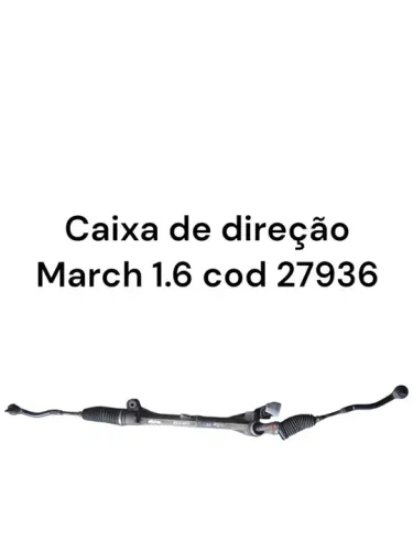 Caixa de direção March 1.6 cod 27936
