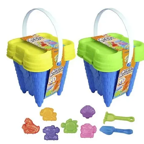 Balde Areia De Modelar Divertida Dm Toys 600g Dmt5543 919970