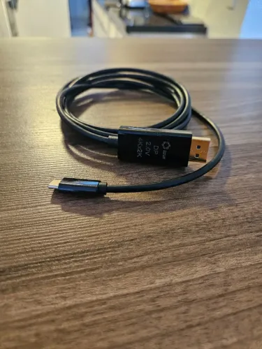 Cabo Usb-c Para Dp Displayport 1.4