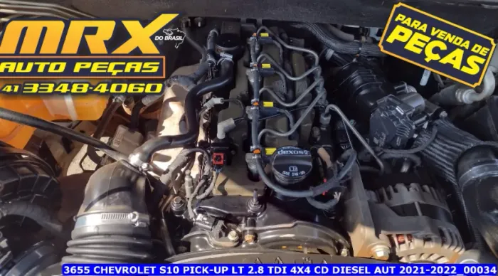 Motor Parcial Chevrolet S10 2.8 Diesel 200cv Automatica 2022