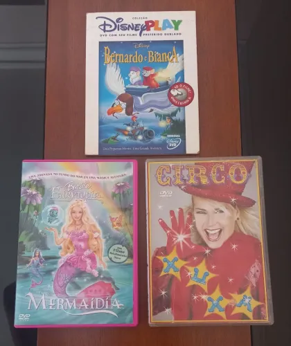 DVDs infantis 