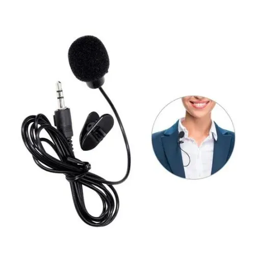 Microfone de Lapela para Celular - Alta Qualidade
