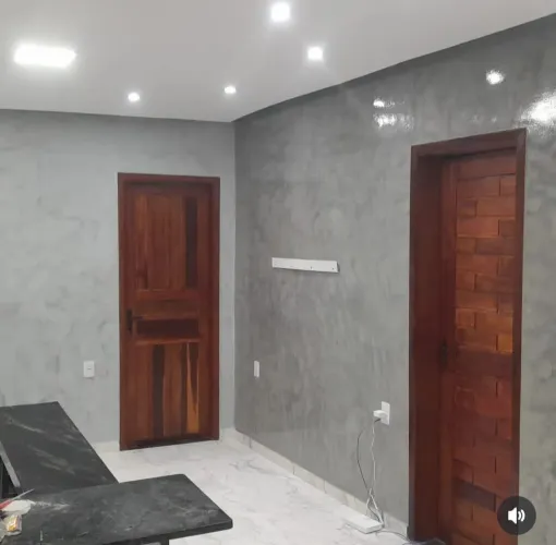 Serviços cimento queimado