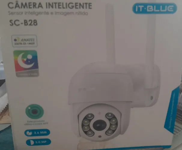 Câmera de Segurança Inteligente IT-BLUE SC-B28