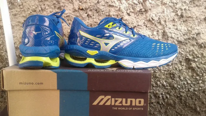 OU TROCO MIZUNO WAVE CREATION 21 AZUL