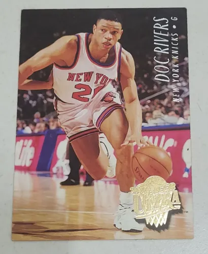 Card NBA Basquete Doc Rivers New York Knicks Fleer Ultra